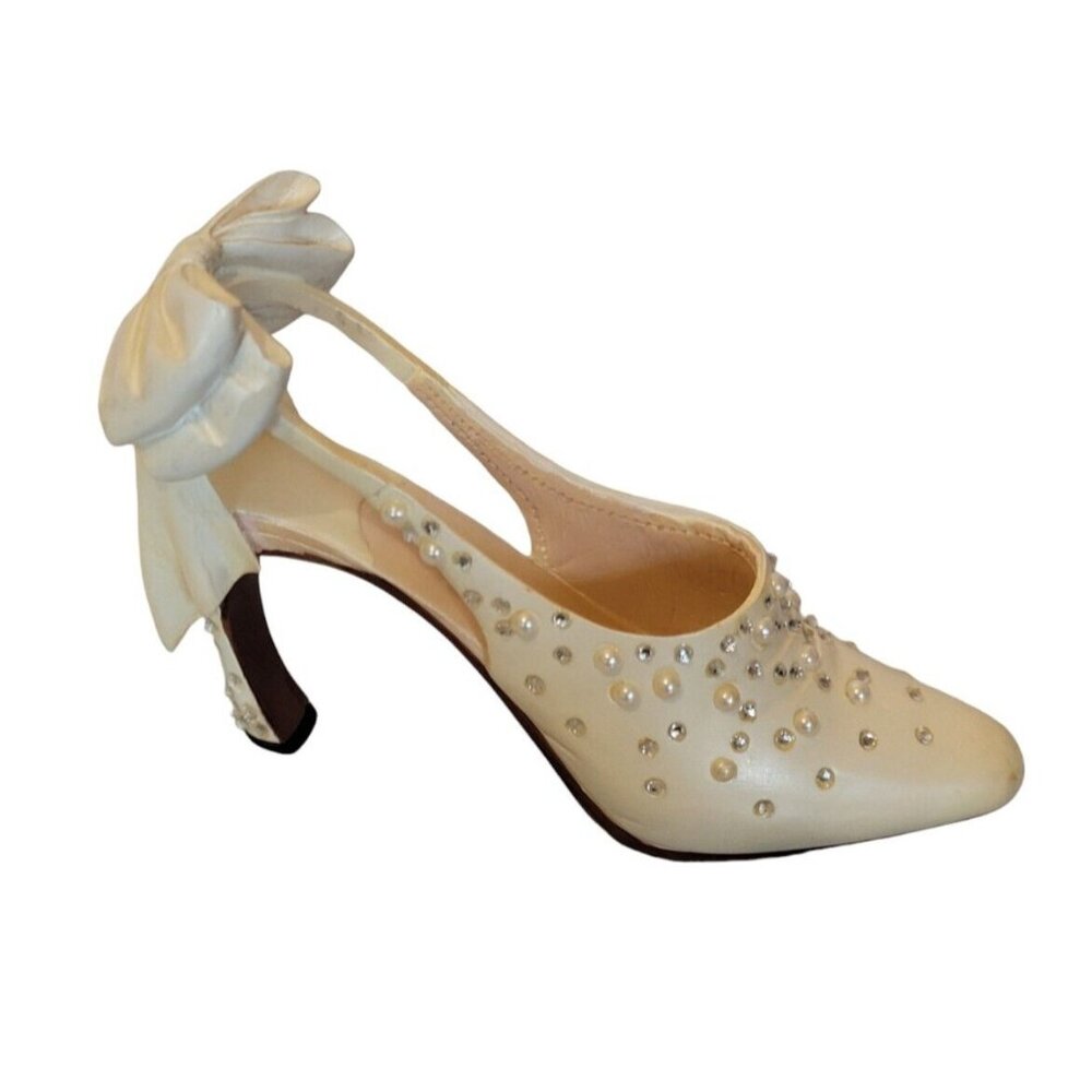 Just The Right Shoe 25100 Forever Yours Miniature‎ Resin Shoe by Raine COA